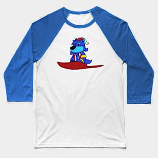 Magic Carpet Riding Genie Baseball T-Shirt